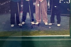Mick Morrissey, Sam Torrance and Liam Gleeson at the Irish Open in Killarney in 1992